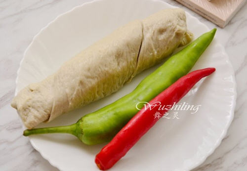 双椒炒水面筋 双椒炒水面筋