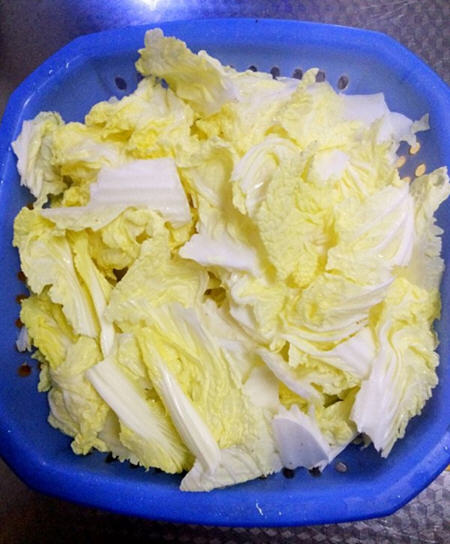 大白菜炒五花肉 大白菜炒五花肉