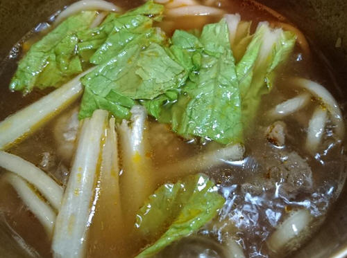 简易版牛肉乌龙面