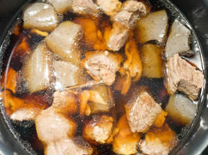 日式炖牛筋蒟蒻