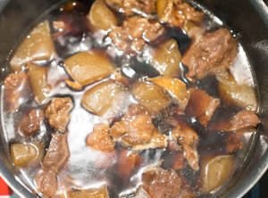 日式炖牛筋蒟蒻