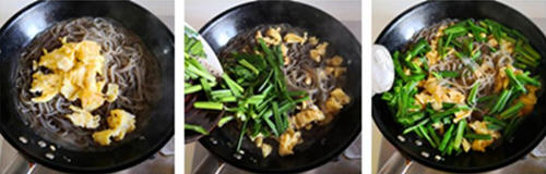 韭菜鸡蛋炒粉丝怎么炒好吃2 韭菜鸡蛋炒粉丝怎么炒好吃2