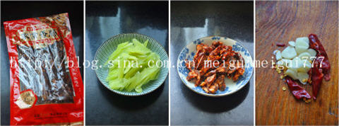 考生能量餐:青笋炒腊香肠3 考生能量餐:青笋炒腊香肠3