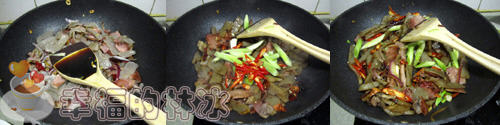 绝对好吃的腊肉烧蘑芋 2 绝对好吃的腊肉烧蘑芋 2