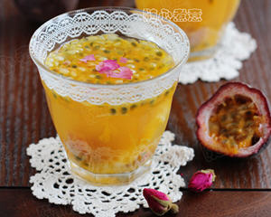 百香果玫瑰花茶制作方法及美容养颜功效