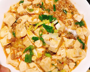 不辣麻婆豆腐家常做法，香嫩美味零失败