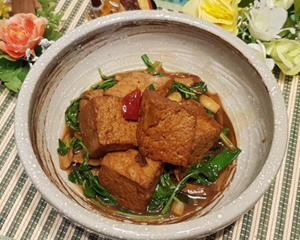 三杯油豆腐家常做法 香辣下饭的台式经典料理