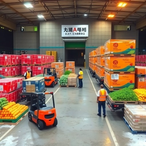 西安农产品物流中心保障春节供应稳定价格
