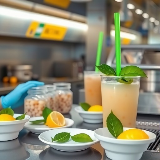 奶茶店柠檬叶装饰使用规范及食品安全处理要求