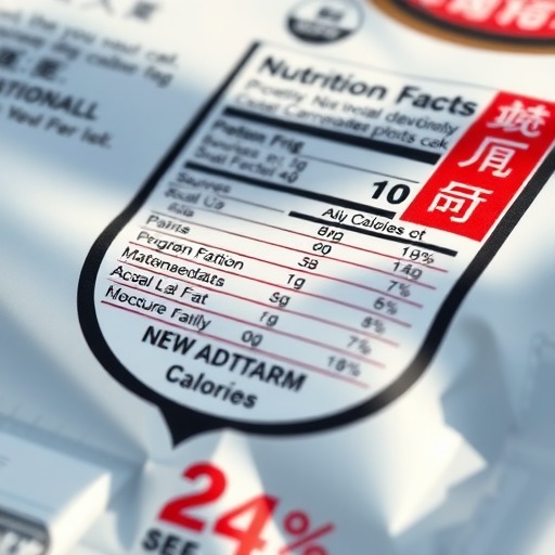 新国标强化预包装食品营养标签要求