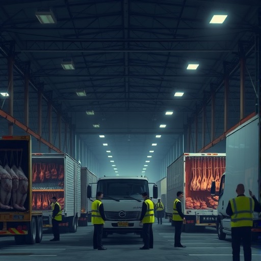 凌晨行动！滨州市突击夜查肉类批发市场保障春节食品安全