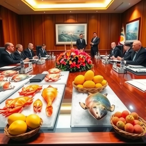 三亚市市场监督管理局海棠区召开2026年春节节前海鲜水果市场约谈会