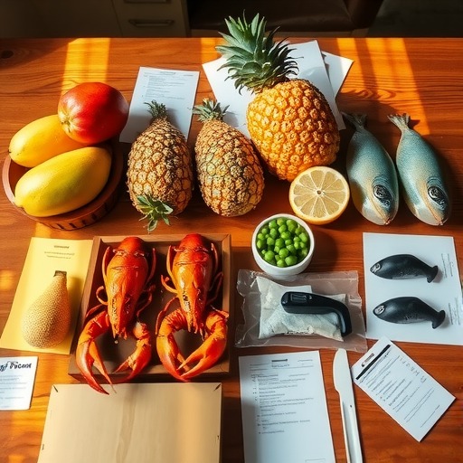 进口水果海鲜海关编码指南，节日通关必备