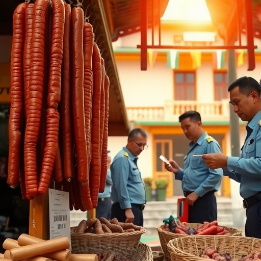 拉萨市节前开展腌腊肉市场安全专项检查