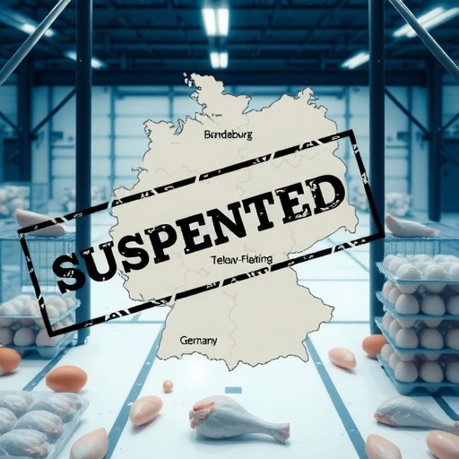 香港食安中心：德国勃兰登堡州Teltow-Fläming区禽肉及禽类产品暂停进口