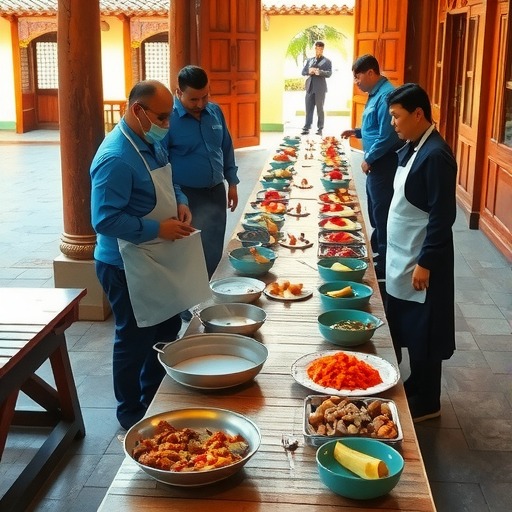 甘肃靖远县东湾镇市场监管所开展农村“大席”食品安全专项检查