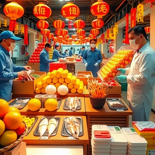 “你点我检”守护新春食品安全——省、市、区市场监督管部门联合开展年货食品安全宣传检测活动