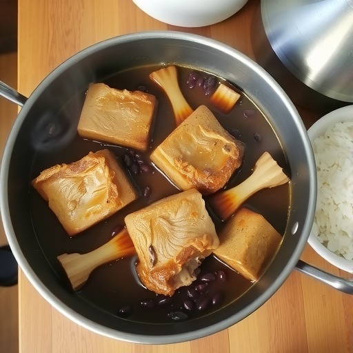 豆豉排骨蒸饭电饭煲做法，鲜香入味又营养-哉互尼烹饪网