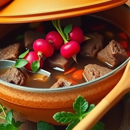红皮萝卜炖牛肉：健康美味又易做的瘦身食谱-哉互尼烹饪网