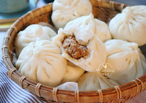 笋干鲜肉包子1 笋干鲜肉包子1