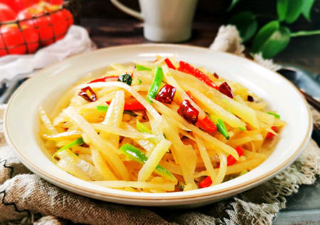 尖辣酸辣土豆丝1 尖辣酸辣土豆丝1