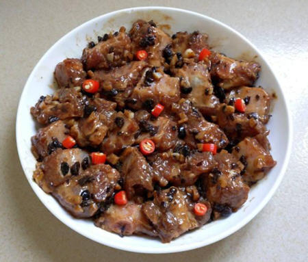 正宗豆豉蒸排骨的做法2 正宗豆豉蒸排骨的做法2