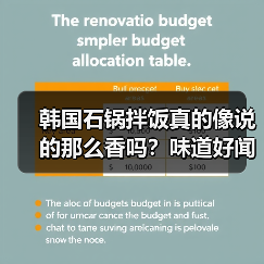 韩国石锅拌饭真的像说的那么香吗?味道好闻吗?(图3) 韩国石锅拌饭真的像说的那么香吗?味道好闻吗?(图3)