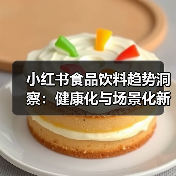 小红书食品饮料趋势洞察:健康化与场景化新机遇(图1) 小红书食品饮料趋势洞察:健康化与场景化新机遇(图1)