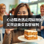 心动甄选活动周锦鲤抽奖探店美食套餐福利(图3) 心动甄选活动周锦鲤抽奖探店美食套餐福利(图3)