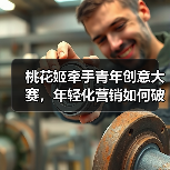 桃花姬牵手青年创意大赛，年轻化营销如何破圈？