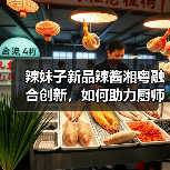 辣妹子新品辣酱湘粤融合创新,如何助力厨师提升菜品效率?(图1) 辣妹子新品辣酱湘粤融合创新,如何助力厨师提升菜品效率?(图1)