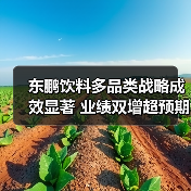 东鹏饮料多品类战略成效显著 业绩双增超预期