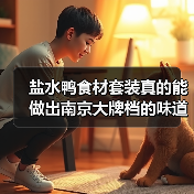 盐水鸭食材套装真的能做出南京大牌档的味道吗？新手必看！