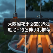 大阪樱花季必去的5处胜地+特色伴手礼推荐！（图4）