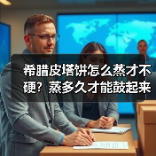 希腊皮塔饼怎么蒸才不硬？蒸多久才能鼓起来？（图2）