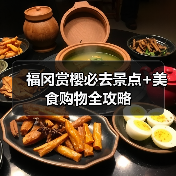 福冈赏樱必去景点+美食购物全攻略