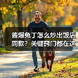 酱爆兔丁怎么炒出饭店同款?关键窍门都在这儿!(图3) 酱爆兔丁怎么炒出饭店同款?关键窍门都在这儿!(图3)