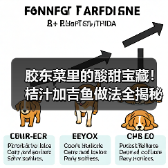 胶东菜里的酸甜宝藏!桔汁加吉鱼做法全揭秘(图1) 胶东菜里的酸甜宝藏!桔汁加吉鱼做法全揭秘(图1)