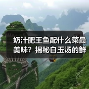 奶汁肥王鱼配什么菜最美味？揭秘白玉汤的鲜嫩吃法！