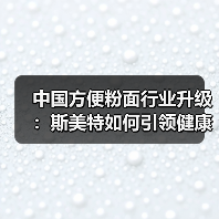 中国方便粉面行业升级:斯美特如何引领健康化浪潮?(图3) 中国方便粉面行业升级:斯美特如何引领健康化浪潮?(图3)