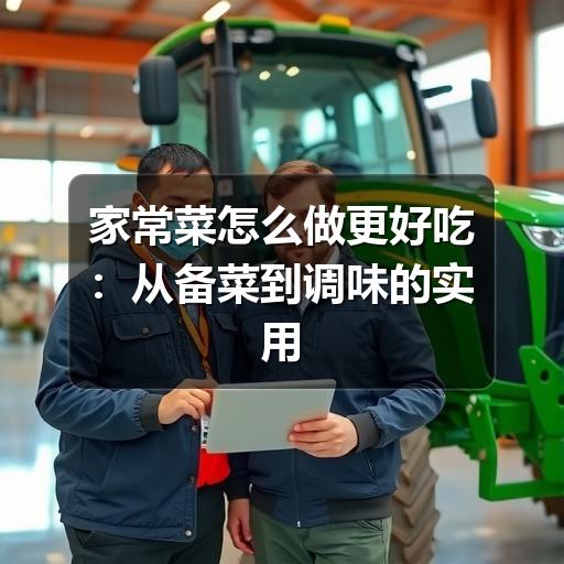 家常菜怎么做更好吃：从备菜到调味的实用烹饪指南