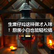 生熏仔鸡这样做才入味！厨房小白也能轻松搞定！