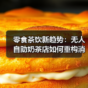 零食茶饮新趋势：无人自助奶茶店如何重构消费体验？
