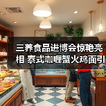 三养食品进博会惊艳亮相 泰式咖喱蟹火鸡面引爆市场(图1) 三养食品进博会惊艳亮相 泰式咖喱蟹火鸡面引爆市场(图1)