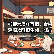 椒爱六周年直播：食材溯源唤醒原生感，城市互动打造品牌新六感（图3）