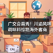 广交会首秀!川渝风味调味料惊艳海外客商(图1) 广交会首秀!川渝风味调味料惊艳海外客商(图1)