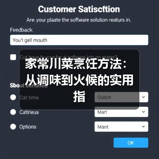 家常川菜烹饪方法：从调味到火候的实用指南