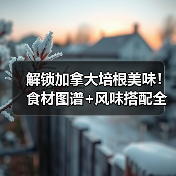解锁加拿大培根美味！食材图谱+风味搭配全攻略