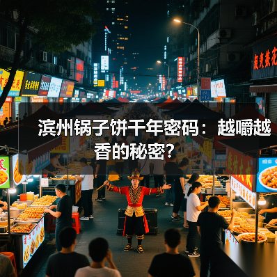 滨州锅子饼千年密码:越嚼越香的秘密?(图2) 滨州锅子饼千年密码:越嚼越香的秘密?(图2)