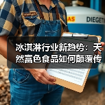 冰淇淋行业新趋势：天然富色食品如何颠覆传统着色？